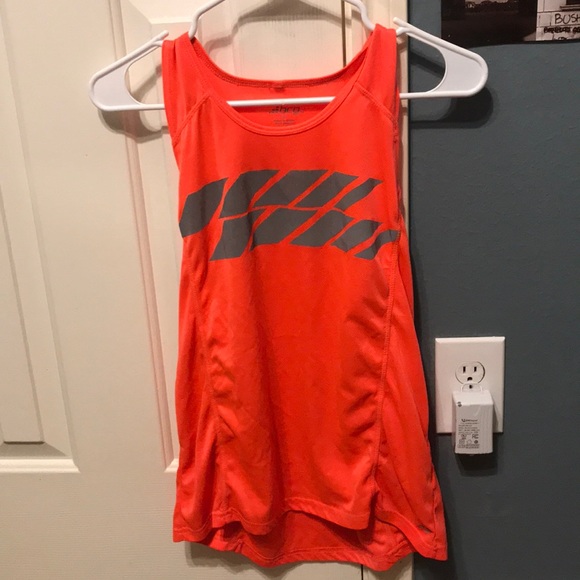 Neon Orange Running Tank - Picture 1 of 3